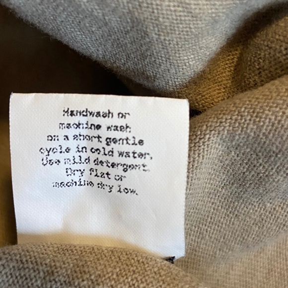 Tan Cynthia Ashby Cotton Top - Picture 6 of 8